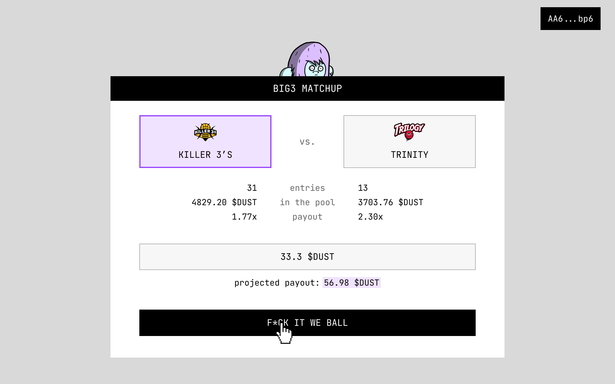 Degen Picks — Picks